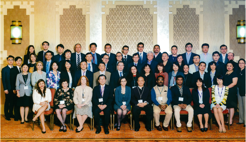 Group photo of 2017 ETS TOEFL and TOEIC Asia Pacific regional meeting in Sheraton Grand Macao Hotel